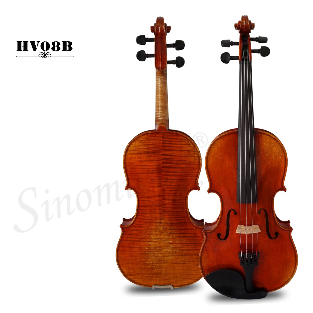Musical Instrument German - Violino profissional feito à mão, estilo