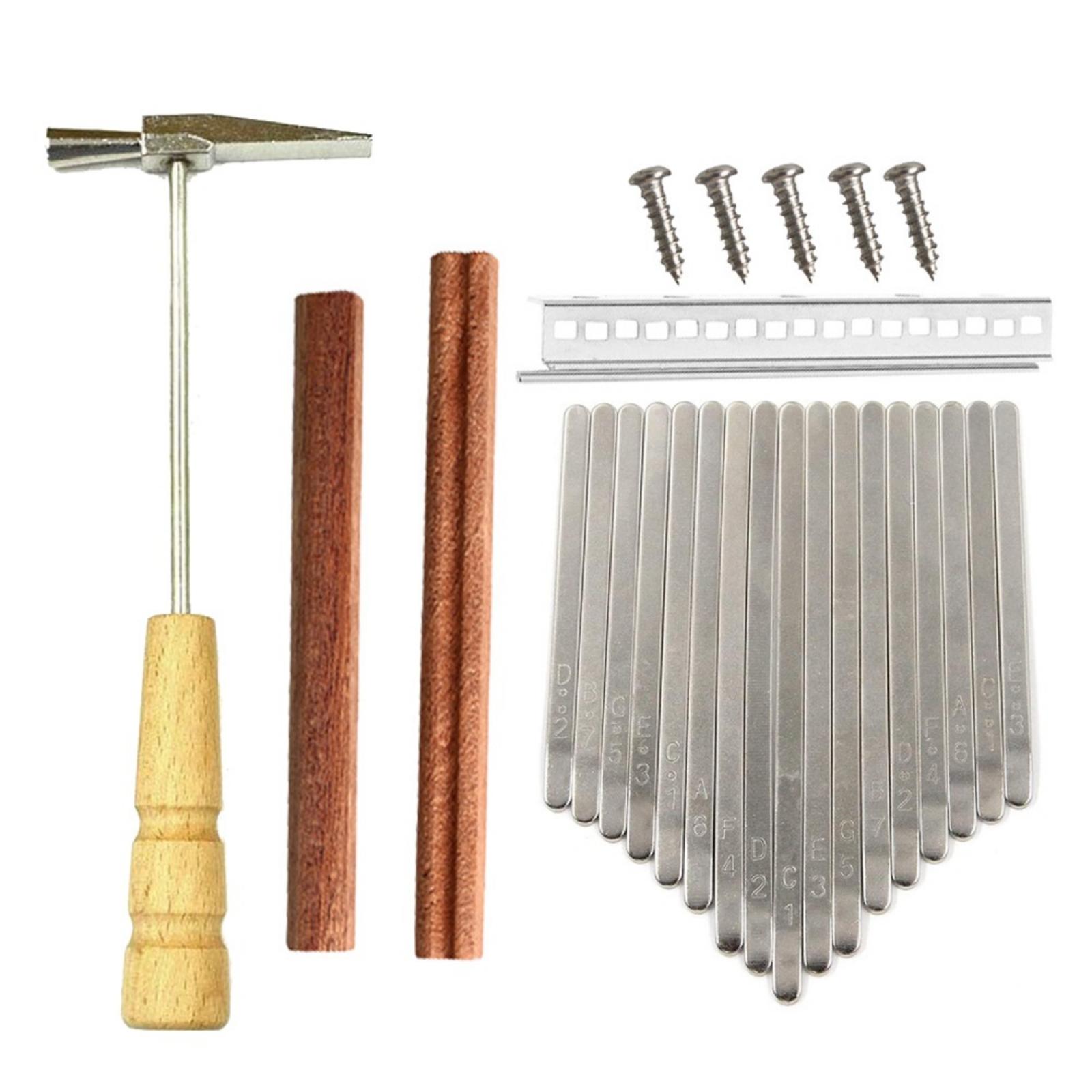 Musical Instrument Diy - Piano de Polegar Kalimba DIY 17