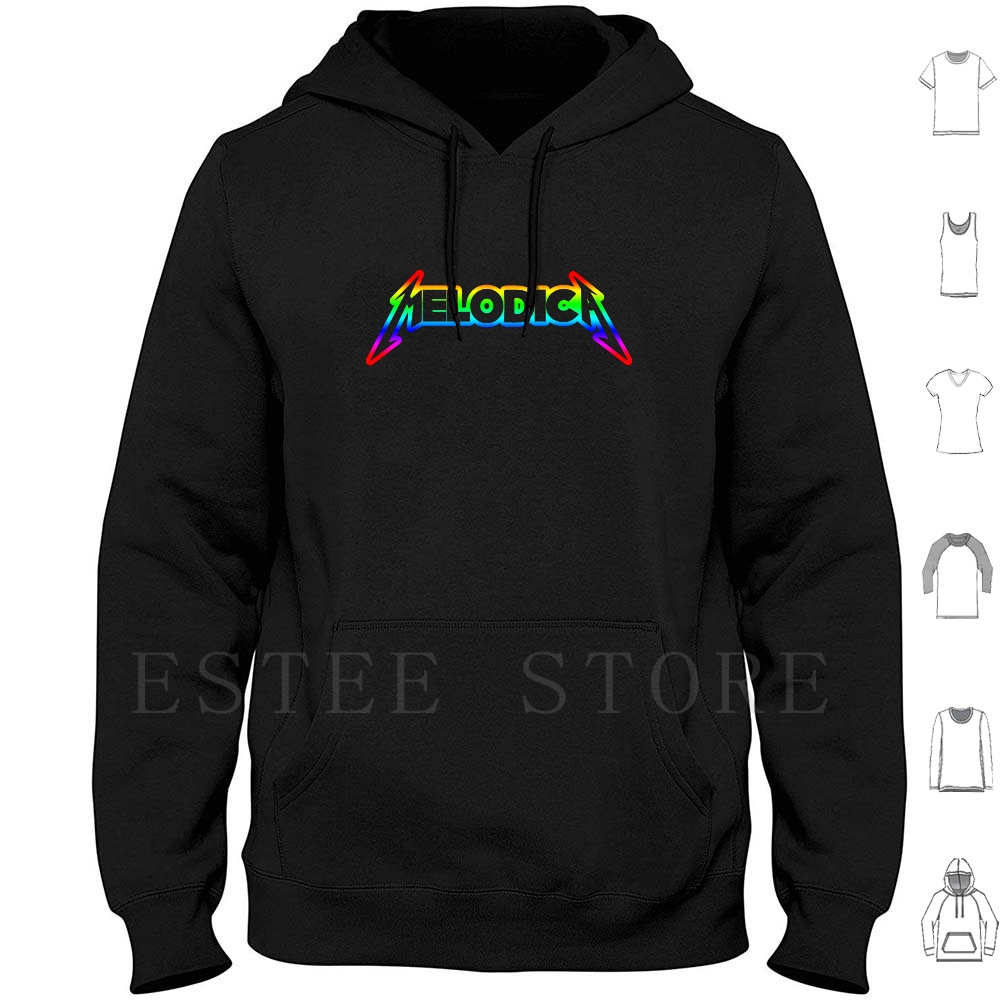Musical Instrument Jokes - Arco-íris melódica hoodies melódica arco-íris música