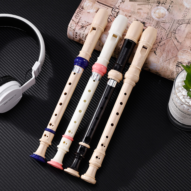 Flauta Doce Alemã de Plástico  - Musical Instrument German avaliação e preço