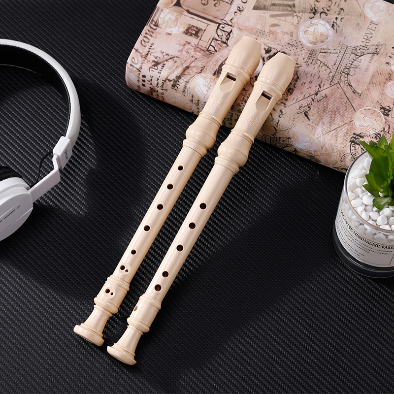 Flauta Doce Alemã de Plástico  - Musical Instrument German avaliação e preço