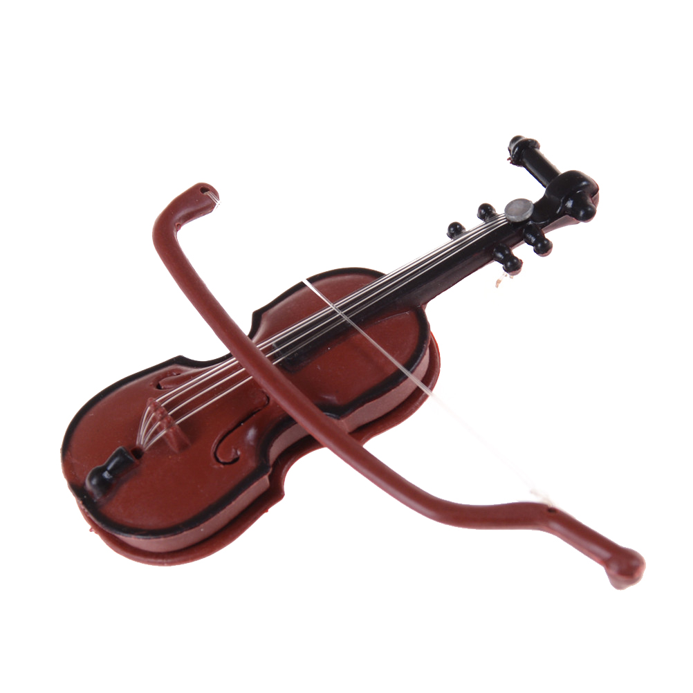 Venda quente 1pc 1:12 casa de  - Musical Instrument Diy avaliação e preço
