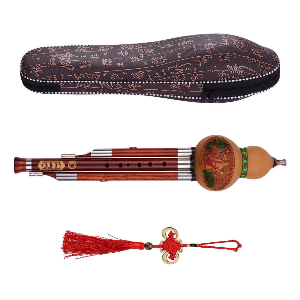 Flauta de Cabaça Hulusi de 3 T - Musical Instruments avaliação e preço