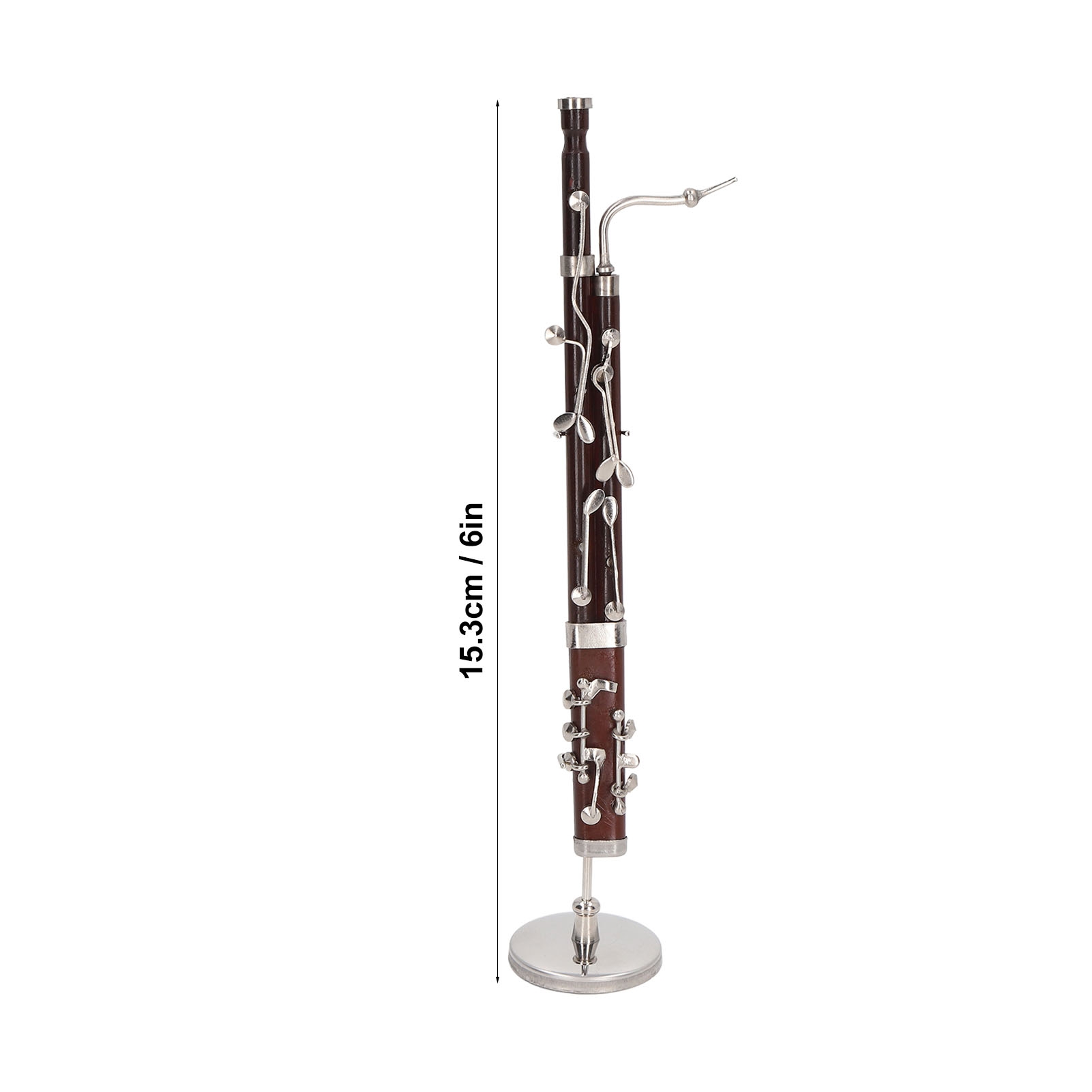 Réplica de Fagote em Miniatura - Musical Instrument Fagot avaliação e preço