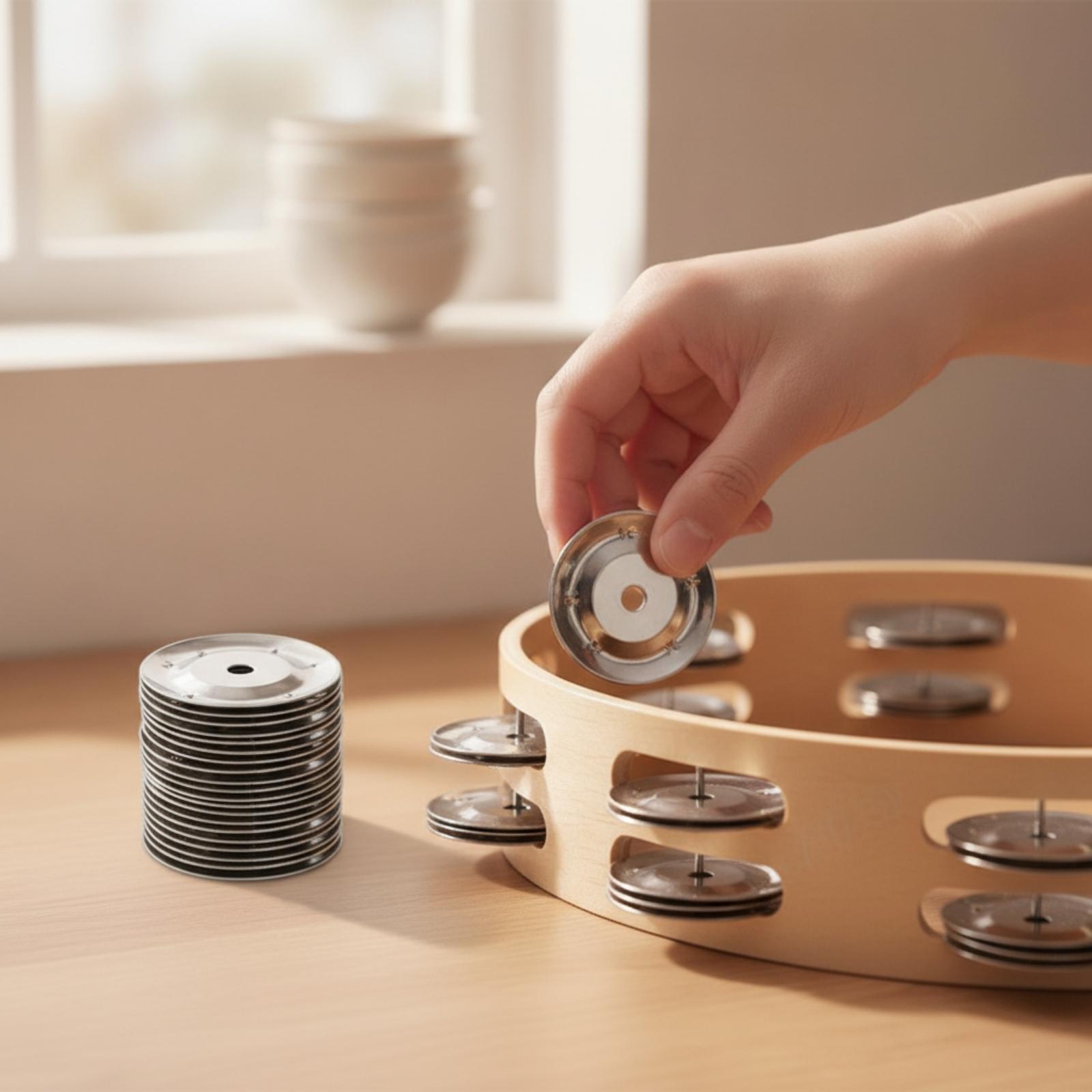 50 Peças de Sinos de Aço para  - Musical Instrument Diy avaliação e preço