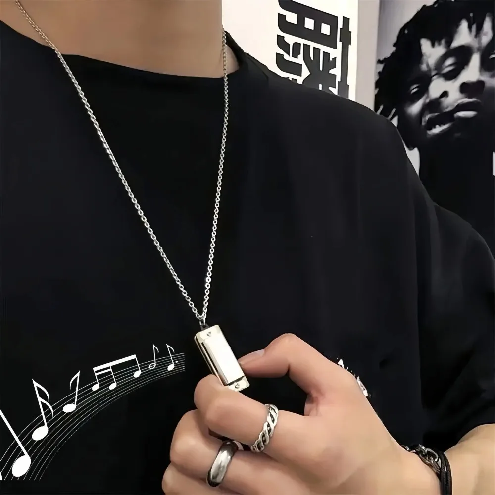 Mini gaita colar masculino e f - Musical Instrument Blow avaliação e preço