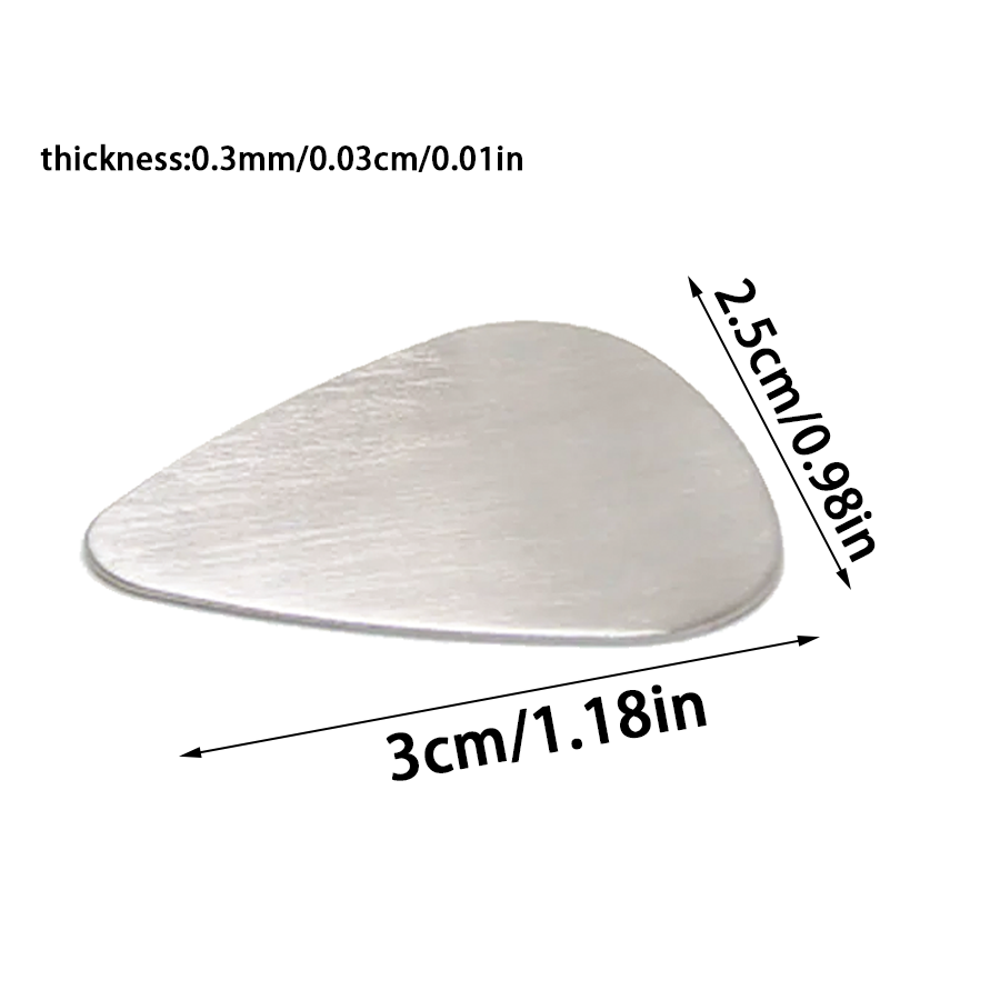 Palhetas de Guitarra em Aço In - Musical Instrument Fagot avaliação e preço